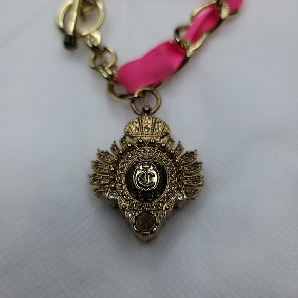 *FINAL PRICE* Juicy Couture Solid Perfume Ribbon Charm Bracelet - Picture 2 of 10